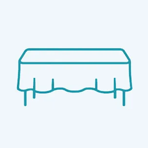obrus elastyczny 180cm wynajem